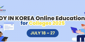 Online Korea Education Fair for Colleges 2025 Kicks Off July 18